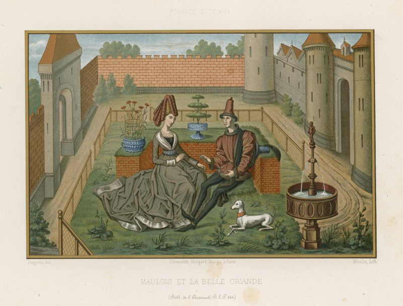 Maugris a Oriadne od French School