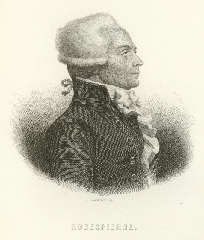 Maxmilián z Robespierre od French School