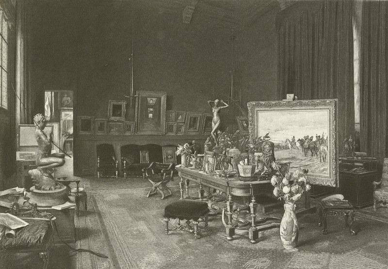 Meissoniers Atelier (hlubotisk) od French School