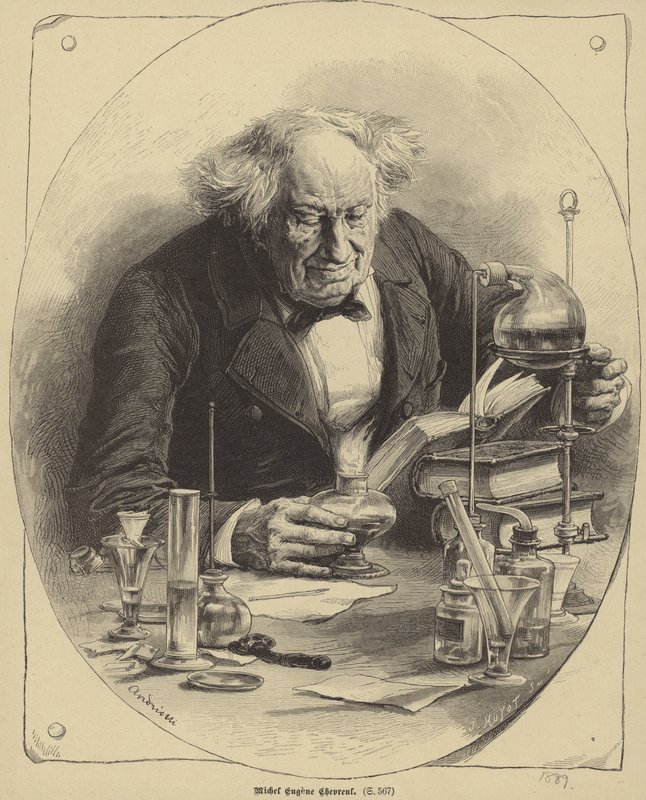 Michel Eugene Chevreul od French School