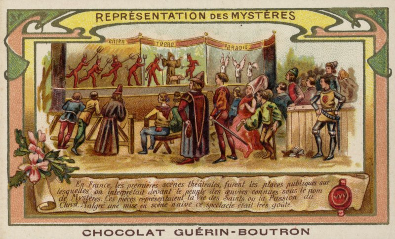 Mysteriózní hra (chromolitho) od French School