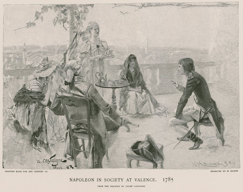Napoleon ve společnosti ve Valence od French School