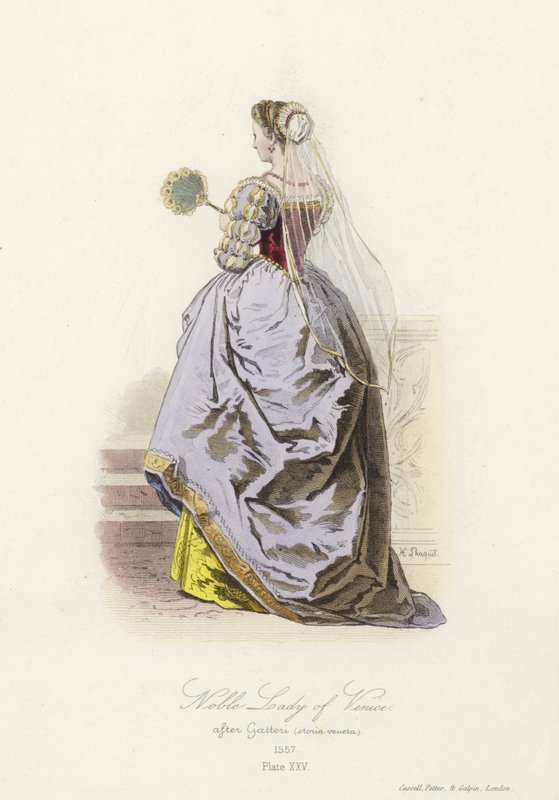 Vznešená paní z Benátek od French School