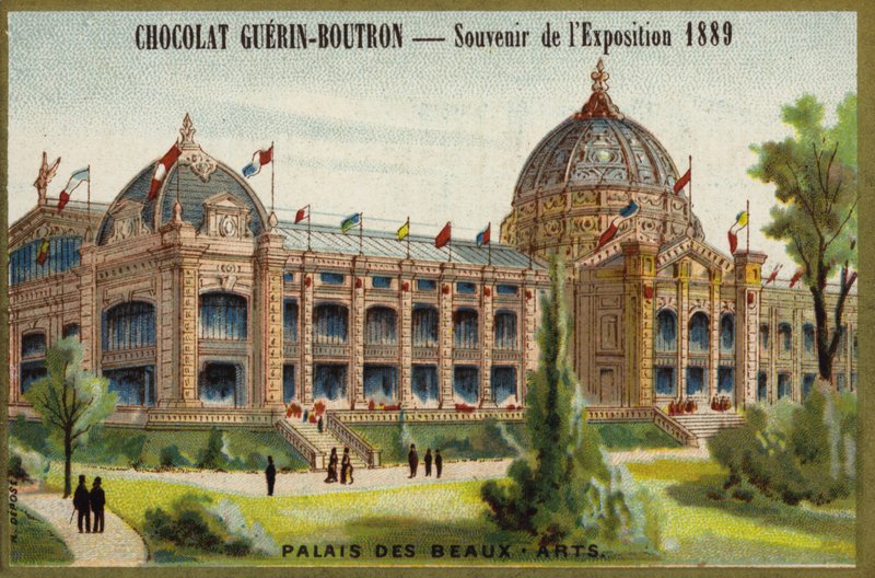 Palác výtvarných umění (chromolitho) od French School