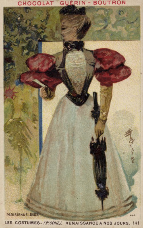 Pařížská móda, 1893 od French School