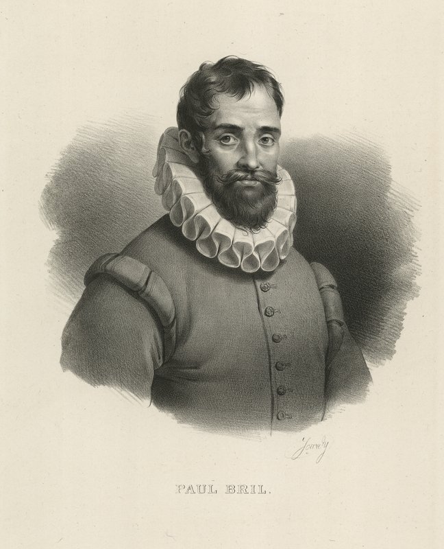 Paul Bril , vlámský umělec od French School