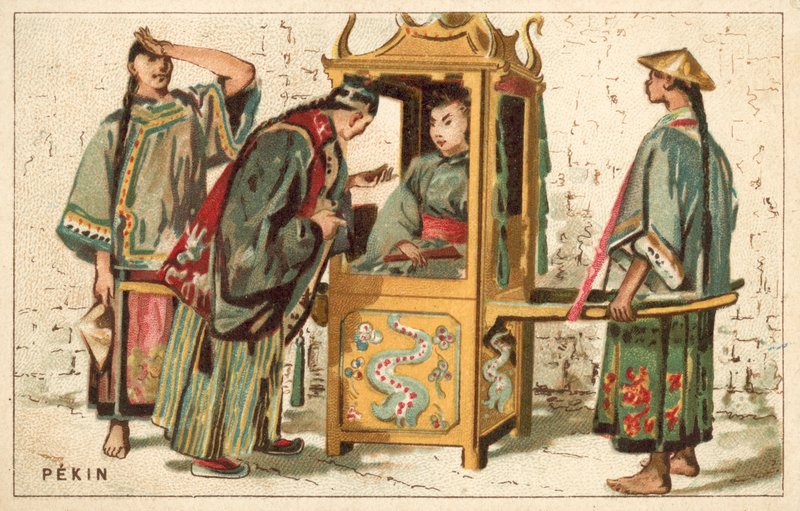 Peking (chromolitho) od French School