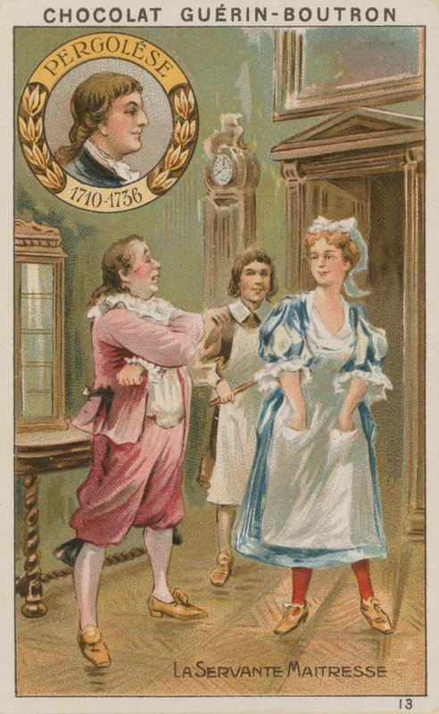 Pergolese, Paní služebná od French School