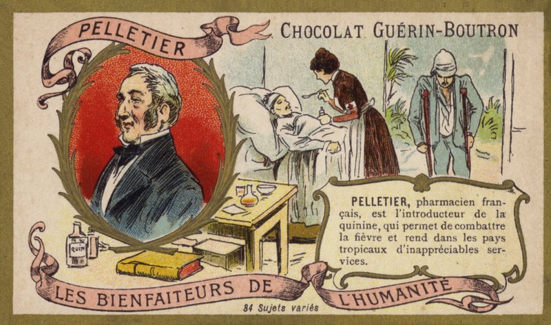 Pierre Joseph Pelletier , francouzský chemik (chromolitho) od French School