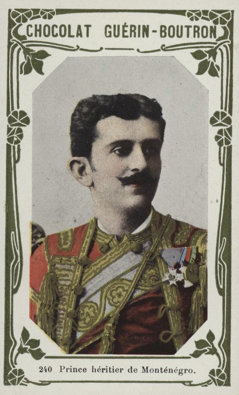 Prince Heritier de Montenegro (barevná fotografie) od French School