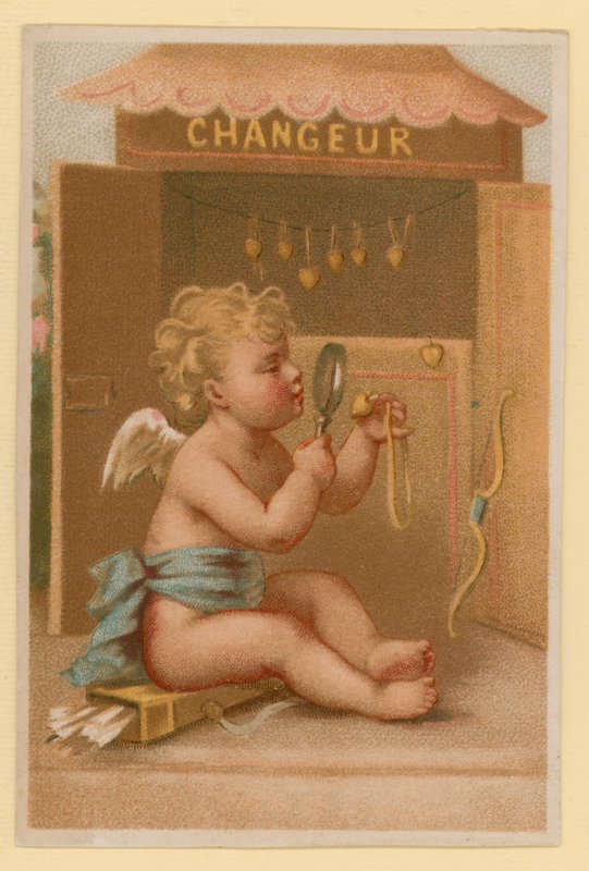 Putto hraje od French School