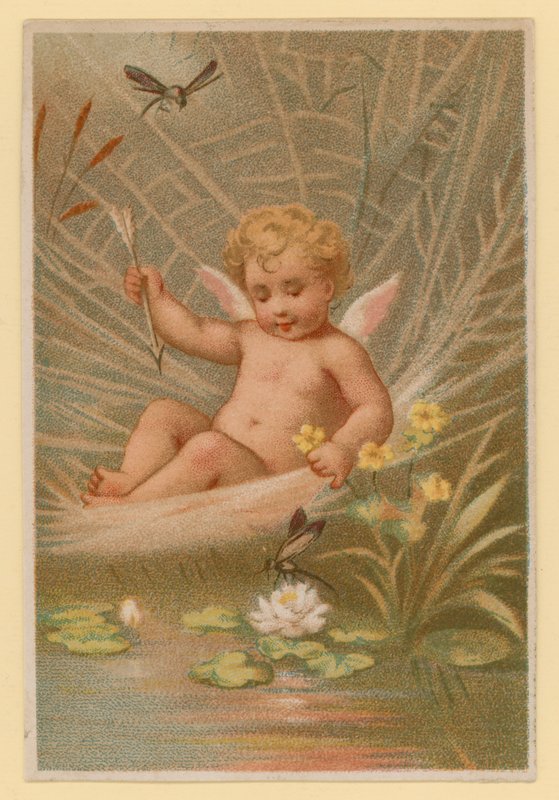 Putto hraje od French School