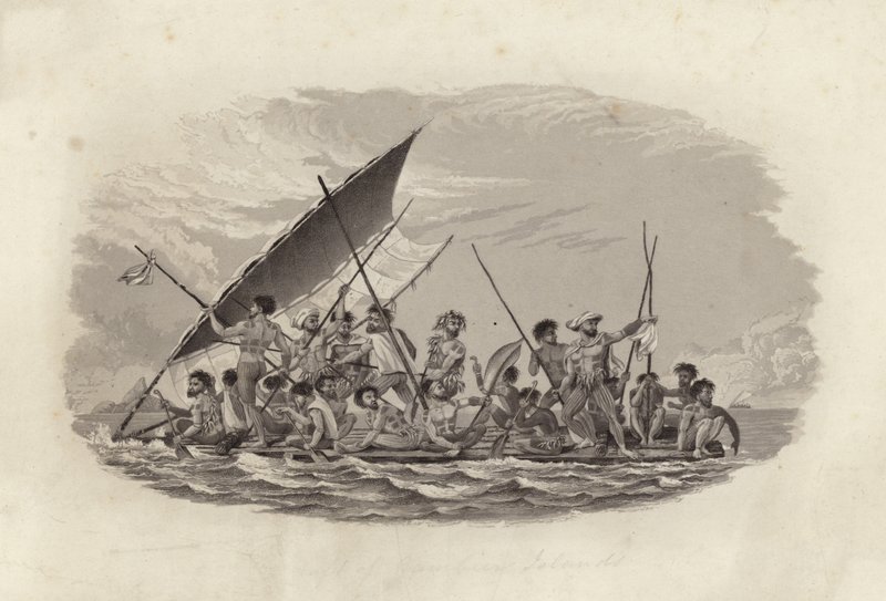 Raft, Gambierovy ostrovy od French School