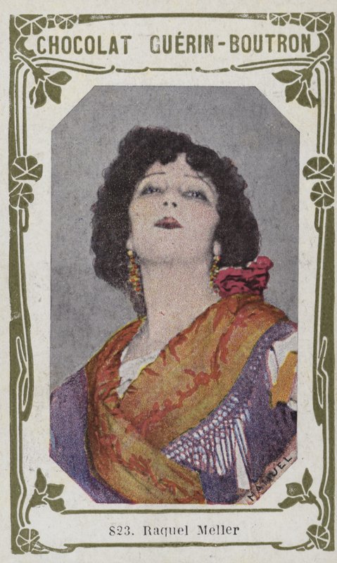 Raquel Meller (barevná fotografie) od French School