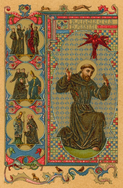 S Franciscus DAssisi od French School