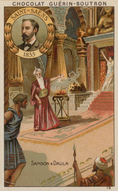 Saint-Saens, Samson a Dalila od French School