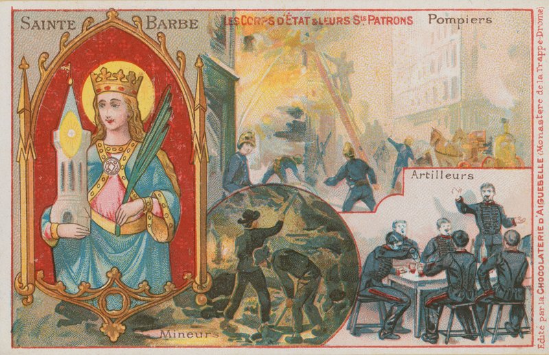 Svatá Barbora od French School