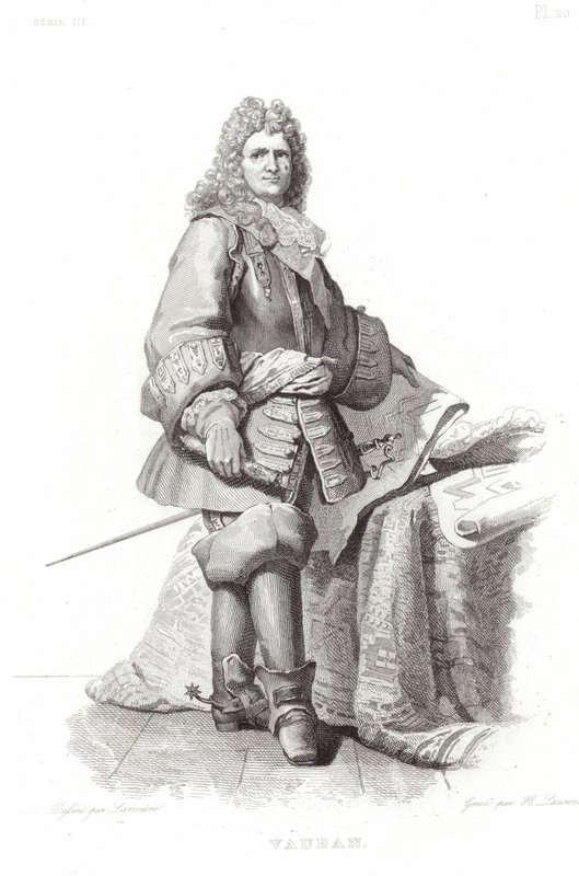 Sebastian le Prestre, markýz de Vauban od French School