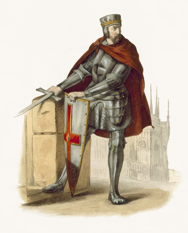 Simon de Montfort od French School