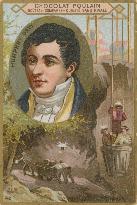Sir Humphry Davy od French School