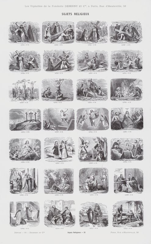 Sujets Religieux od French School