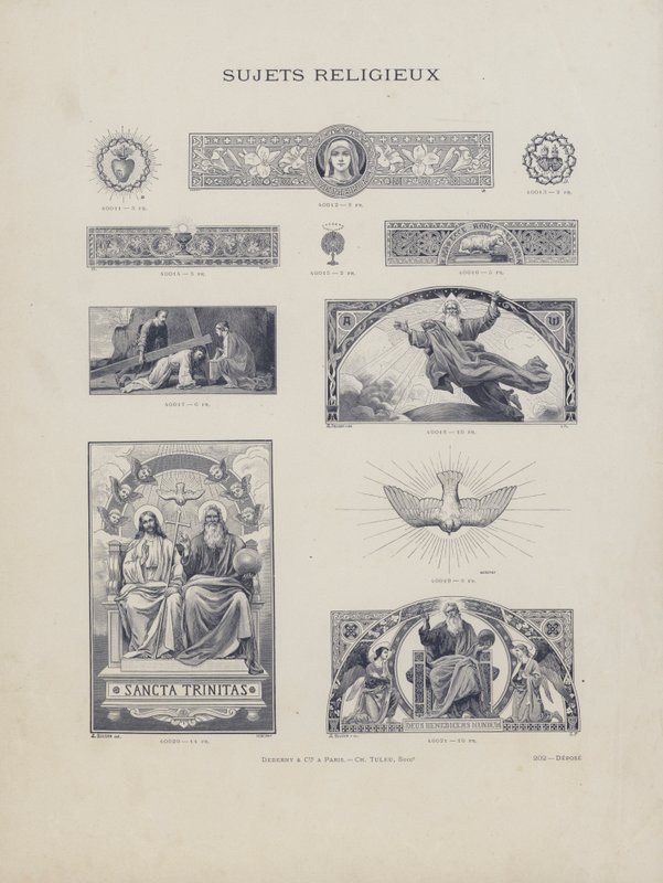 Sujets Religieux od French School
