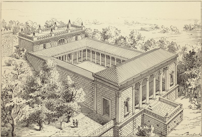 Chrám de Baal od French School