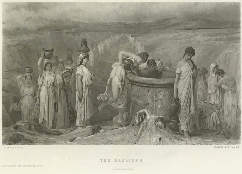 Danaides (hlubotisk) od French School