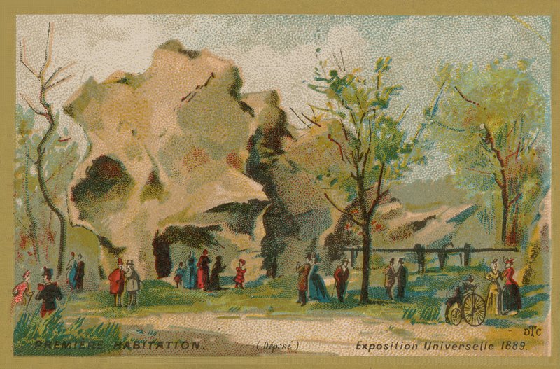 Světová výstava v roce 1889 od French School