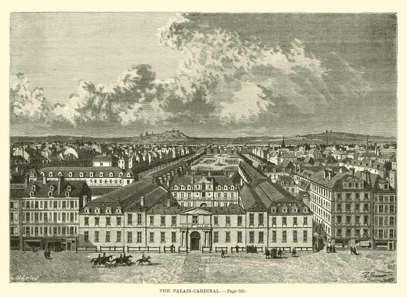 Kardinálský palác od French School