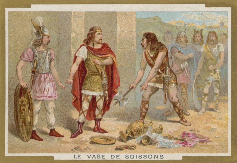 Váza Soissons (chromolitho) od French School