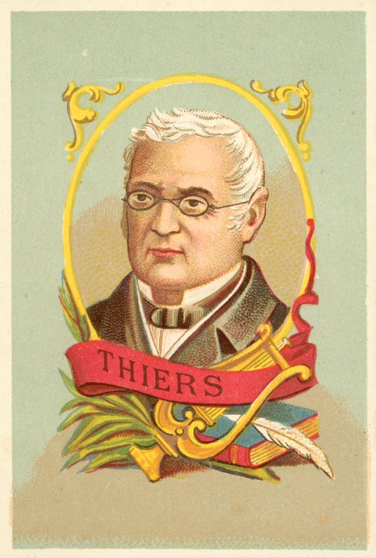 Thiers (barva lito) od French School