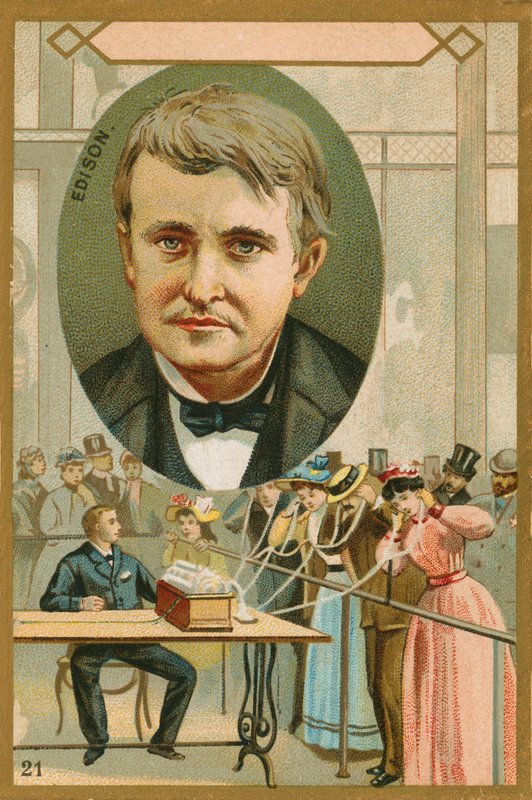 Thomas Edison od French School