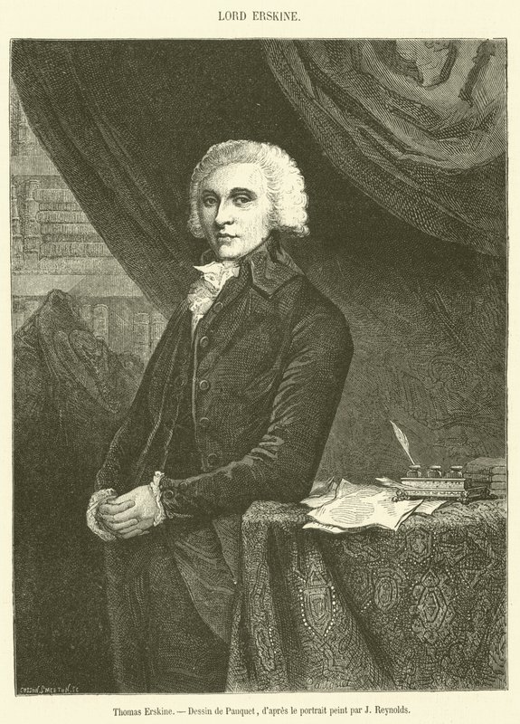 Thomas Erskine (rytina) od French School