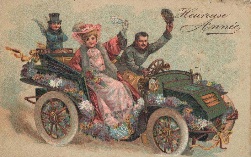 Valentine Motorcar od French School