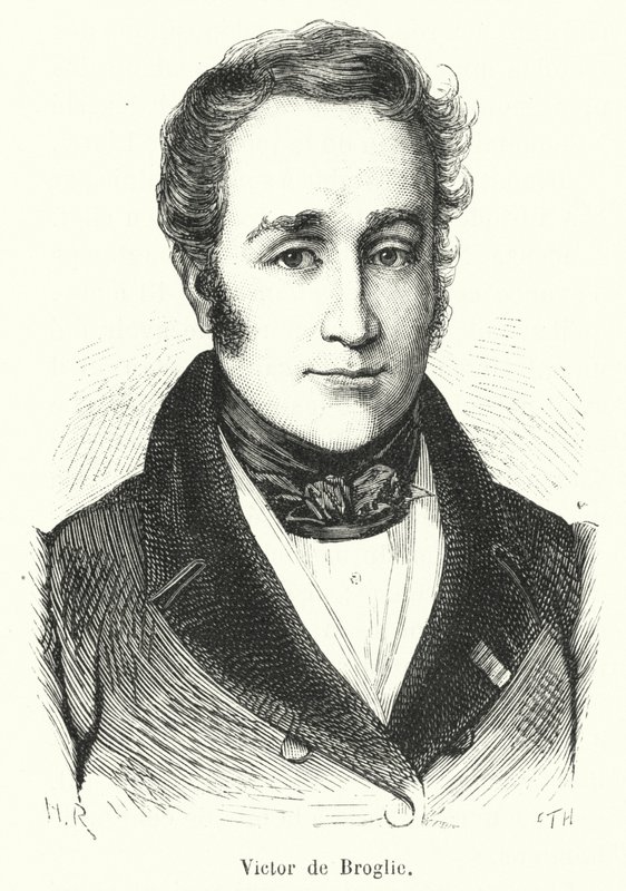 Victor de Broglie (rytina) od French School