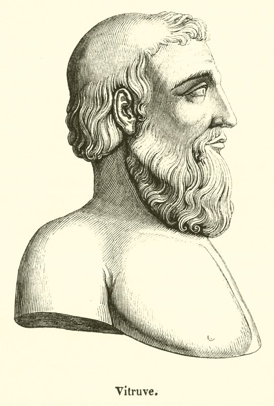 Vitruvius (rytina) od French School