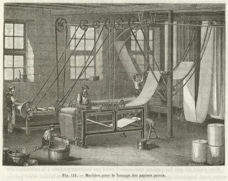 Výroba tapet od French School