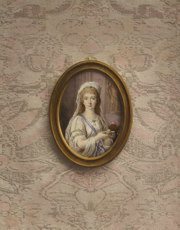 Portrét vestálské panny od Friedrich Heinrich Fuger