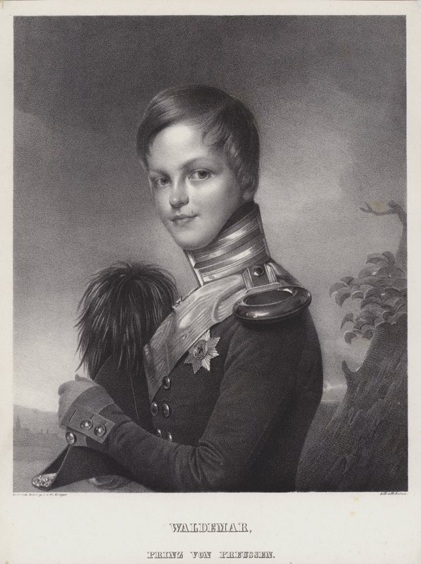 Pruský princ Waldemar od Friedrich Jentzen