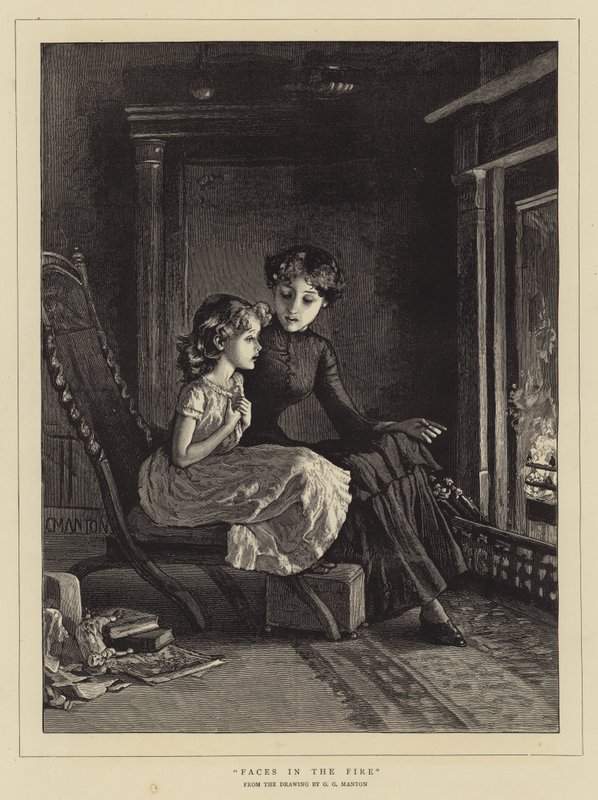 Tváře v ohni od G. Grenville Manton