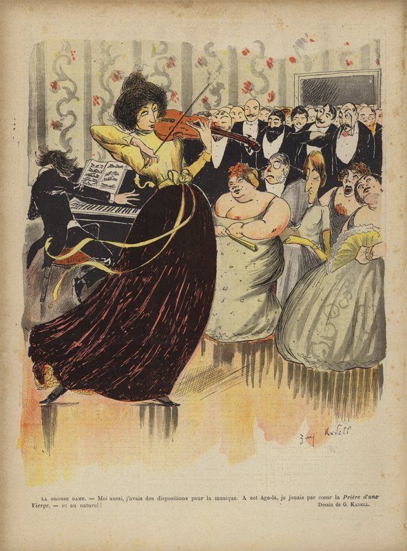 Ilustrace pro Le Rire od G. Kadell