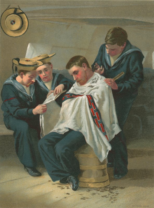 Královnin holič od G. Morton