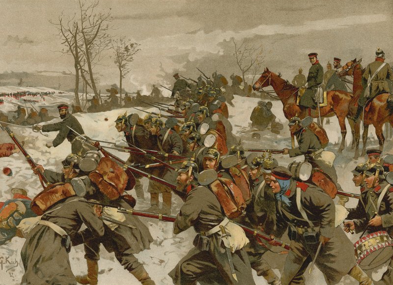Bitva u Lisaine, francouzsko-pruská válka, 15.–17. ledna 1871 od Georg Koch
