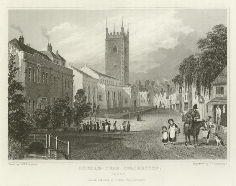 Dedham, poblíž Colchester, Essex od George Bryant Campion