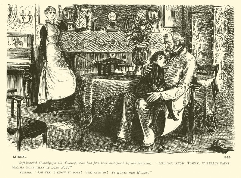 doslovný (rytina) od George (after) Du Maurier