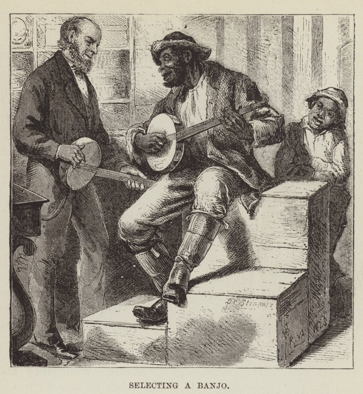 Výběr banjo od George Augustus Sala