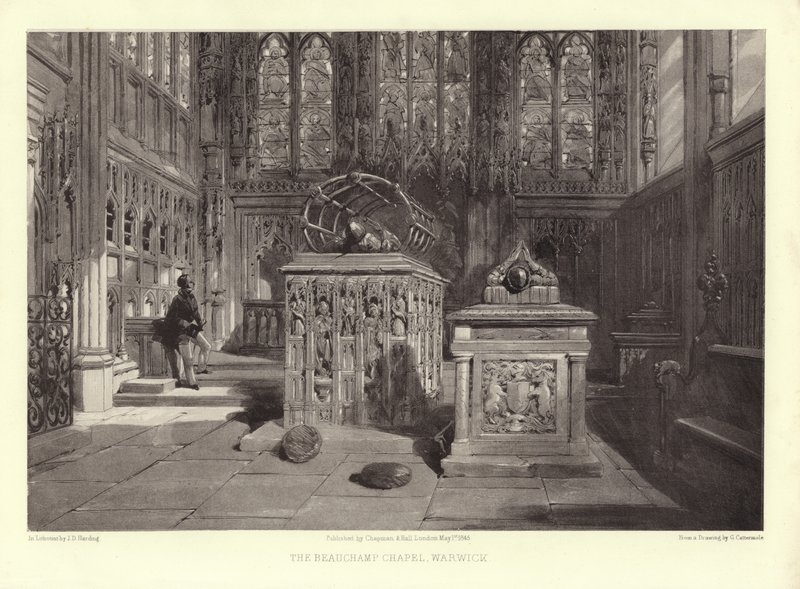 Kaple Beauchamp, Warwick od George Cattermole