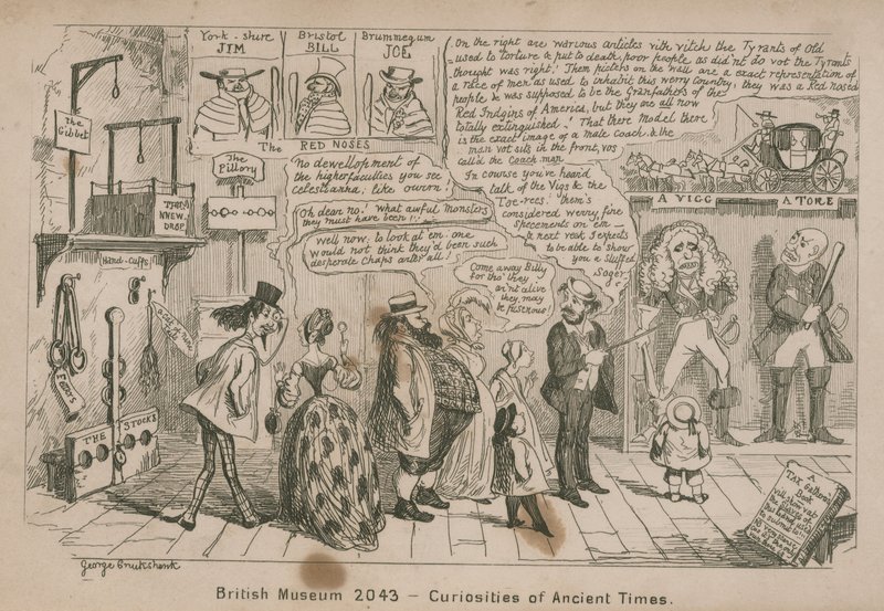 Kuriozity starověku od George Cruikshank