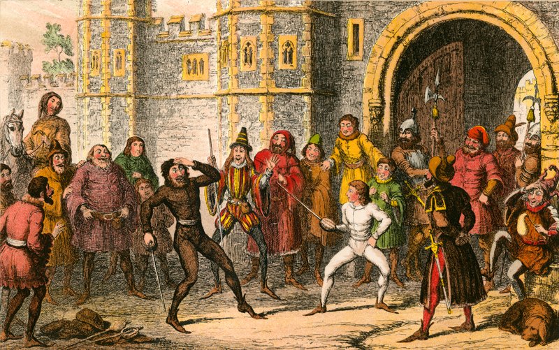 Jindřich IV, část II od George Cruikshank